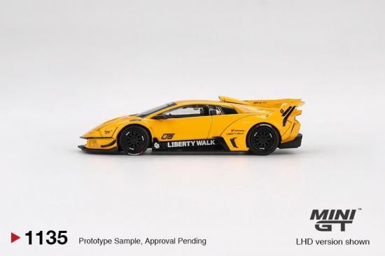 1/64 404 error LB ランボルギーニ ムルシエラゴ　黄色二台 MINI GT 1/64 LB-Silhouette WORKS ランボルギーニ ムルシエラゴ GT