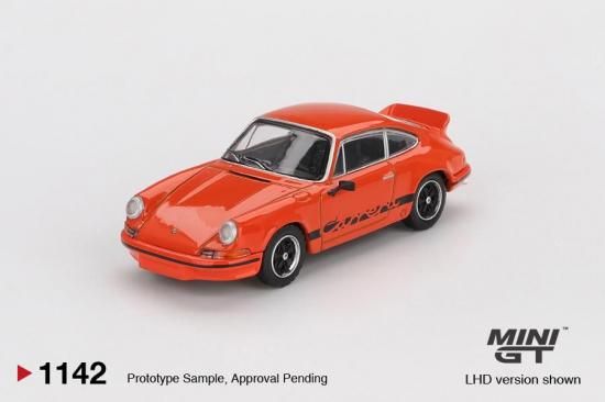 MINI GT 1/64 ポルシェ 911 カレラ RS 2.7 タンジェリン