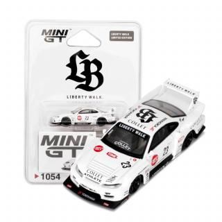 <img class='new_mark_img1' src='https://img.shop-pro.jp/img/new/icons1.gif' style='border:none;display:inline;margin:0px;padding:0px;width:auto;' />LBWK֥ꥹ MINI GT 1/64 Nissan LB-Super Silhouette S15 SILVIA ATHLETE (ϥɥ) 