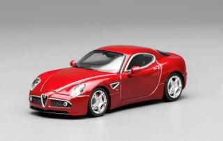 <img class='new_mark_img1' src='https://img.shop-pro.jp/img/new/icons1.gif' style='border:none;display:inline;margin:0px;padding:0px;width:auto;' />1ʹͽ MOTORHELIX 1/64 Alfa Romeo 8C Competizione 2008 Rosso Alfa
