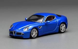 <img class='new_mark_img1' src='https://img.shop-pro.jp/img/new/icons1.gif' style='border:none;display:inline;margin:0px;padding:0px;width:auto;' />1ʹͽ MOTORHELIX 1/64 Alfa Romeo 8C Competizione 2008 Blu Magnetico Met
