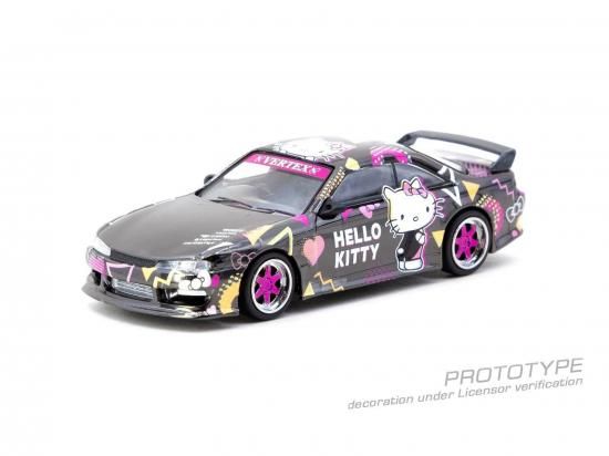 Tarmac Works 1/64 Vertex Nissan Silvia (S14) Sanrio ハローキティ