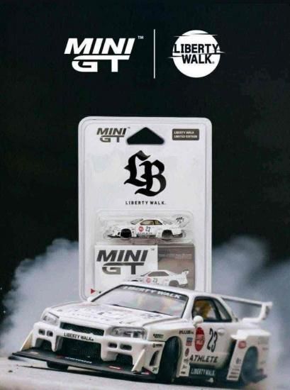 MINI GT 1/64 Nissan LB-ER34 Super Silhouette SKYLINE -ミニカー専門