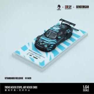 <img class='new_mark_img1' src='https://img.shop-pro.jp/img/new/icons1.gif' style='border:none;display:inline;margin:0px;padding:0px;width:auto;' />3·î°Ê¹ßͽÌó ModernArt x SSOG globe x Shepwell 1/64 ¥Ý¥ë¥·¥§ 911 GT3 Cup(992) Black-Blue #22