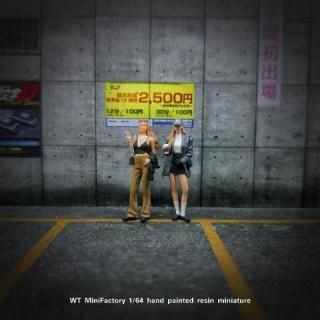 <img class='new_mark_img1' src='https://img.shop-pro.jp/img/new/icons1.gif' style='border:none;display:inline;margin:0px;padding:0px;width:auto;' />3ʹͽ WT Minifactory 1/64 Modern Girls Duo  ǥ  ե奢