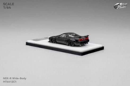 Micro Turbo 1/64 NSX Wide Body Black Warrior Metallic Black