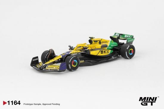 MINI GT 1/64 McLaren MCL38 #4 Lando Norris 2024 F1 2024 Monaco GP