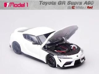 <img class='new_mark_img1' src='https://img.shop-pro.jp/img/new/icons1.gif' style='border:none;display:inline;margin:0px;padding:0px;width:auto;' />3ʹͽ Model One 1/64 ȥ西 Toyota GR Supra A90 5 Mk5 White
