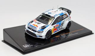 <img class='new_mark_img1' src='https://img.shop-pro.jp/img/new/icons1.gif' style='border:none;display:inline;margin:0px;padding:0px;width:auto;' />IXO 1/43 VW POLO R WRC #1 S.Oger Monte-Carlo 2014 With night lights