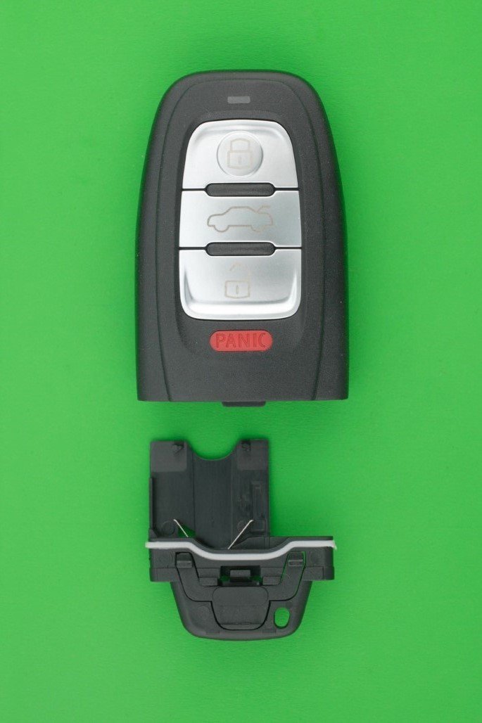 アウディ（AUDI）3+1ボタンアドバンストキー（スマートキー）用交換用カバー素材 - キーレス＆スマートキー　 通販サイト『キーフォレスト』自動車のカギの事ならお任せください！！