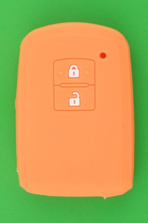 トヨタ（TOYOTA）新型2ボタンスマートキー用シリコンカバー（オレンジ色） - キーレス＆スマートキー　 通販サイト『キーフォレスト』自動車のカギの事ならお任せください！！