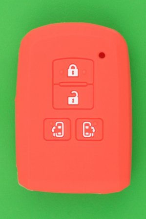 トヨタ（TOYOTA）新型4ボタンスマートキー用シリコンカバー（赤色） - キーレス＆スマートキー　 通販サイト『キーフォレスト』自動車のカギの事ならお任せください！！