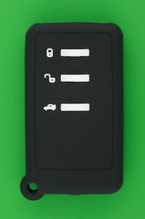 スバル（SUBARU）旧3ボタンアクセスキー用（スマートキー用）シリコンカバー（黒色　絵柄:白色） - キーレス＆スマートキー　 通販サイト『キーフォレスト』自動車のカギの事ならお任せください！！