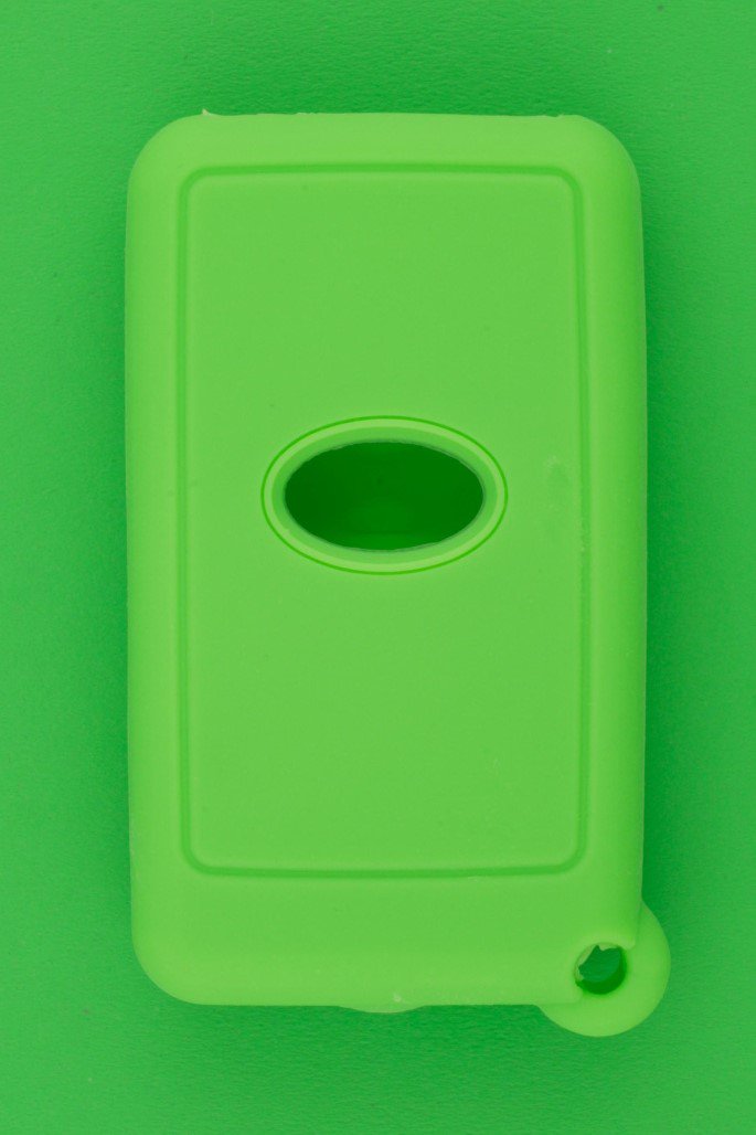 スバル（SUBARU）・旧3ボタン・アクセスキー（スマートキー）用シリコンカバーケース★緑色　 レガシィ・エクシーガ等