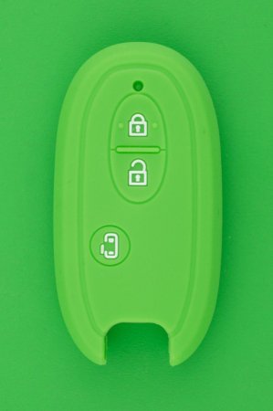 スズキ3ボタン・スマートキー用シリコンカバー緑色（グリーン） - キーレス＆スマートキー　 通販サイト『キーフォレスト』自動車のカギの事ならお任せください！！
