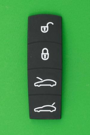 ポルシェ・旧イグニッションキー4ボタン交換用ボタンパッド - キーレス