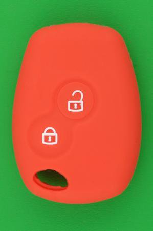 ルノー2ボタン・キーレスリモコン用シリコンカバー（赤色） - キーレス＆スマートキー　通販サイト『キーフォレスト』自動車のカギの事ならお任せください！！