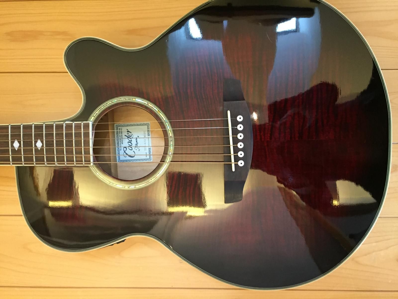 Cooder by TAKAMINE TCP-450 WRSG エレアコ ＣＩＫCustom Shop 美品 