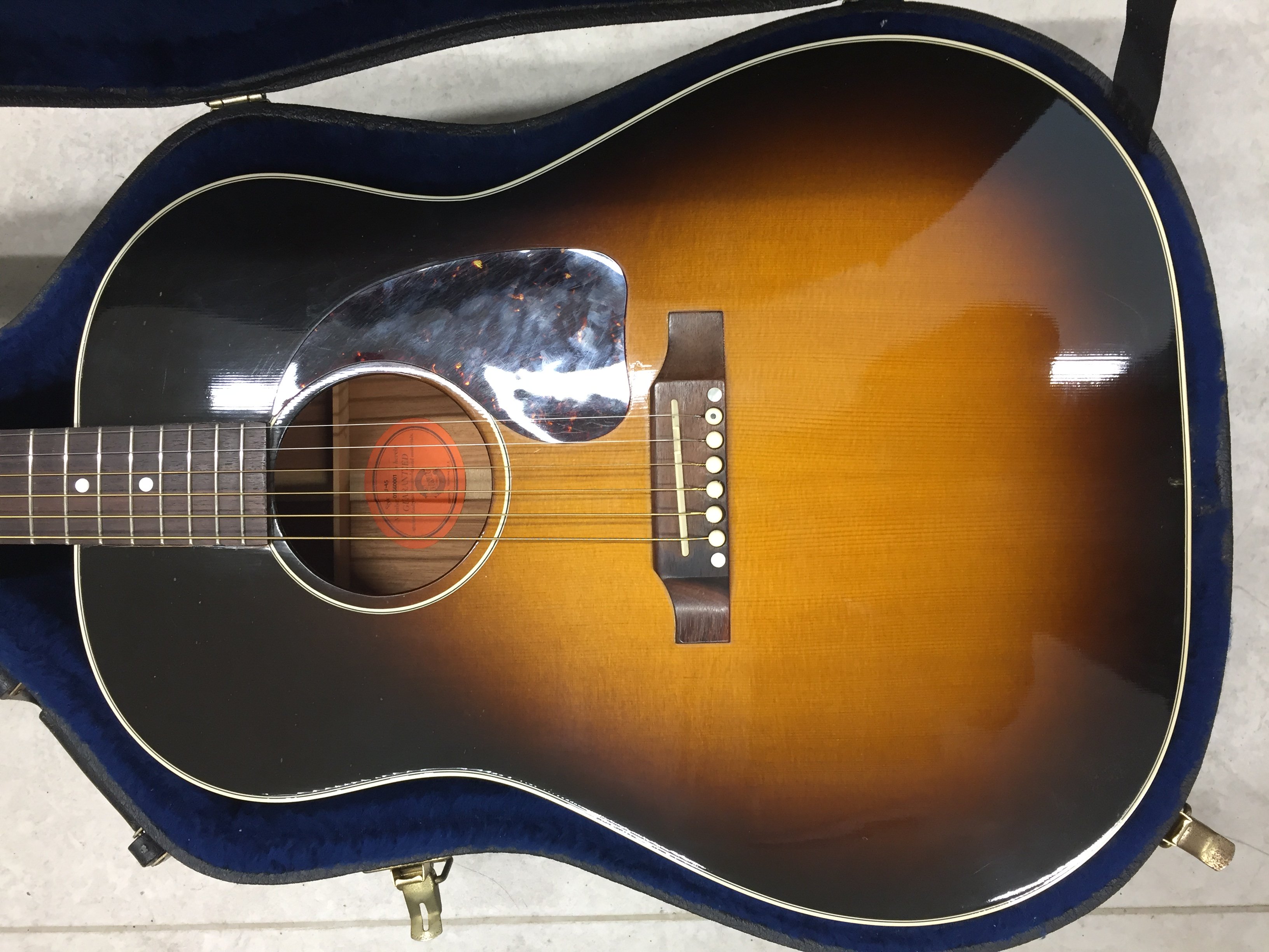 ギブソン/Gibson J-45 ヒスコレ仕様 美品！ 178,000円 - Ｃ・Ｉ・Ｋ Ｃustom Ｉnstrument Ｋ 富山県砺波市でギター 等の楽器を販売、買取、修理、チューニング、カスタマイズしてます