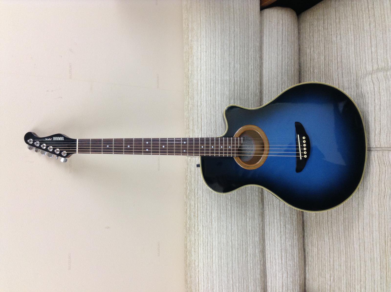 YAMAHA/ヤマハ APX-6S ブルーSB エレアコ Used - Ｃ・Ｉ・Ｋ Ｃustom Ｉnstrument Ｋ  富山県砺波市でギター等の楽器を販売、買取、修理、チューニング、カスタマイズしてます