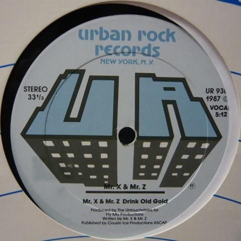 Mr. X & Mr. Z / Mr. X & Mr. Z Drink Old Gold (12 Inch
