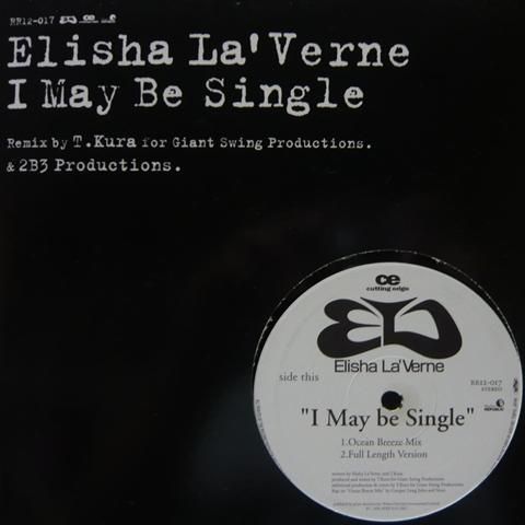 Elisha La’Verne / I May Be Single レコードLp Elisha La'Verne / I May Be Single (12 Inch) - Vinyl Cycle