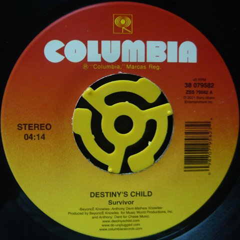 Destiny's Child / Survivor (7 Inch) - Vinyl Cycle Records