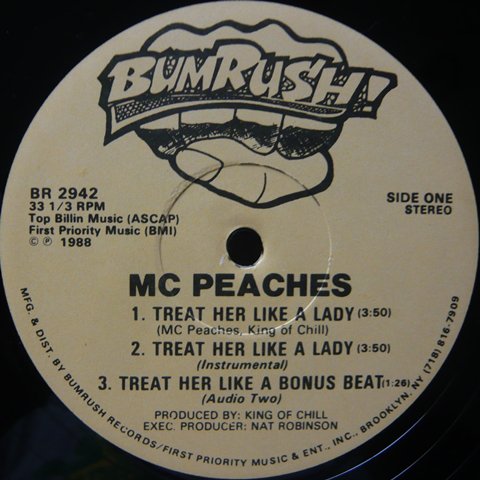 MC Peaches - Commin Straight Rollin Hard
