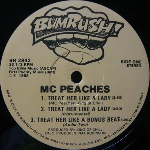 MC Peaches - Commin Straight Rollin Hard