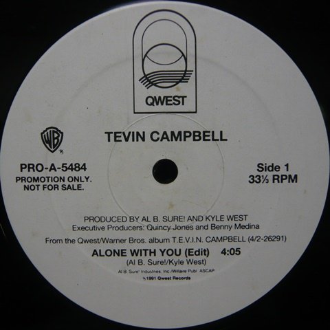 Tevin Campbell / Alone With You (12 Inch) - Vinyl Cycle Records