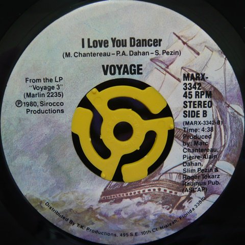 Voyage / I Love You Dancer (7 Inch) - Vinyl Cycle Records