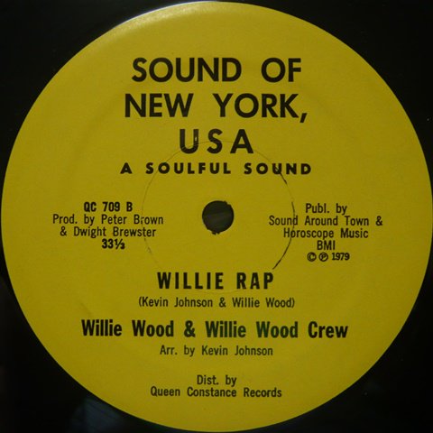 Willie Wood & Willie Wood Crew / Willie Rap (12 Inch) - Vinyl Cycle Records