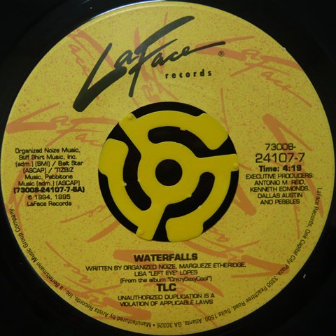 TLC / Waterfalls (7 Inch) - Vinyl Cycle Records