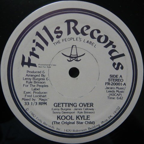 Kool Kyle / Getting Over (12 Inch) - Vinyl Cycle Records
