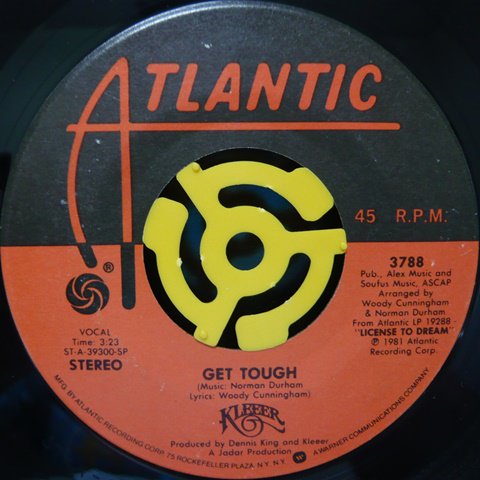 Kleeer / Get Tough (7 Inch) - Vinyl Cycle Records