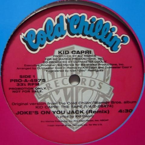 Kid Capri / Joke's On You Jack (Remix) (12 Inch) - Vinyl Cycle Records