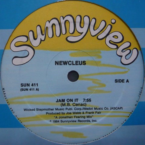 newcleus jam on it bassline