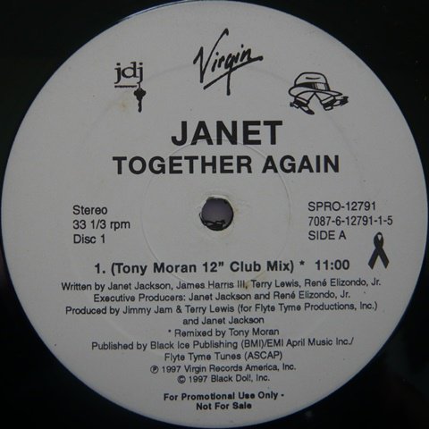 Janet / Together Again (12 Inch×2) - Vinyl Cycle Records