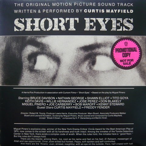 O.S.T. (Curtis Mayfield) / Short Eyes (LP) - Vinyl Cycle Records