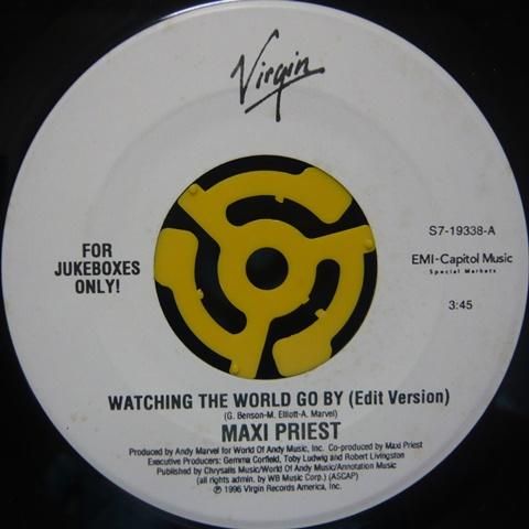 Maxi Priest / Watching The World Go By (7 Inch) - Vinyl Cycle Records