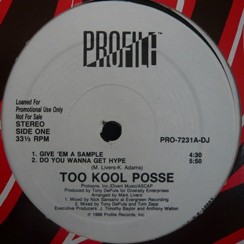 Too Kool Posse - Give 'Em A Sample ① | www