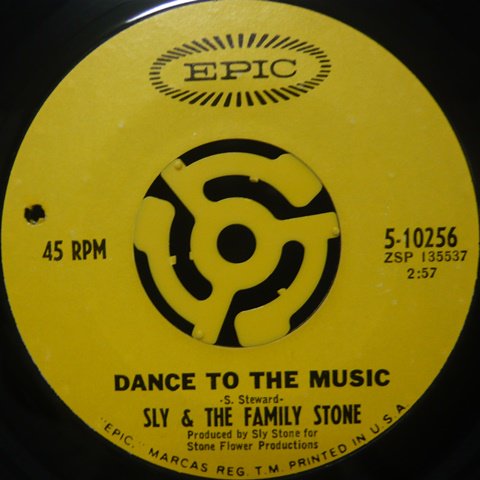 Sly u0026 The Family Stone / Dance To The Music (7 Inch) - Vinyl Cycle Records