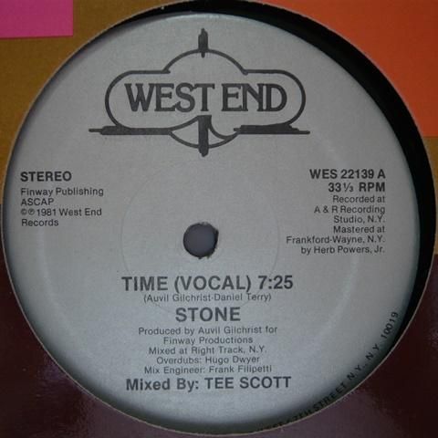 Stone / Time (Tee Scott Mixes) Stone / Time (Tee Scott Mixes)
