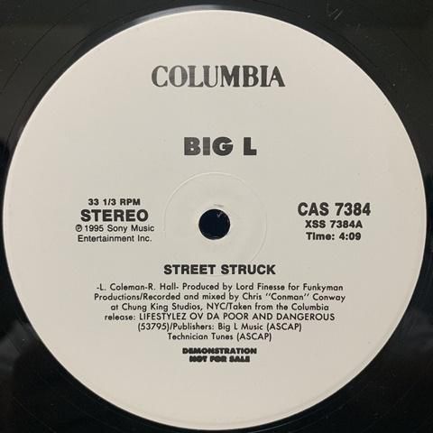 Big L – Street Struck – Vinyl (12