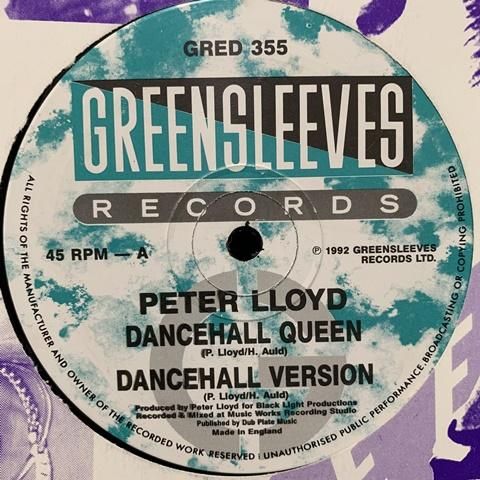 Dancehall Queen ダンスホール・クイーン　12㌅レコード Dancehall Queen ダンスホール・クイーン 12㌅レコード