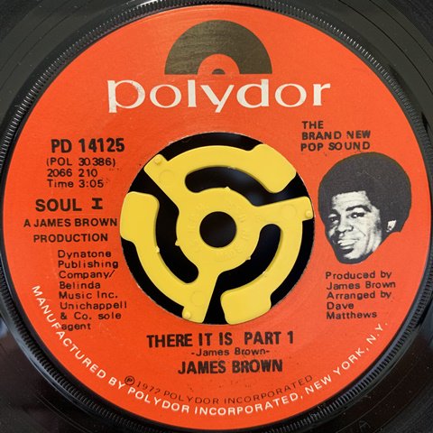 James Brown / There It Is (7 Inch) - Vinyl Cycle Records