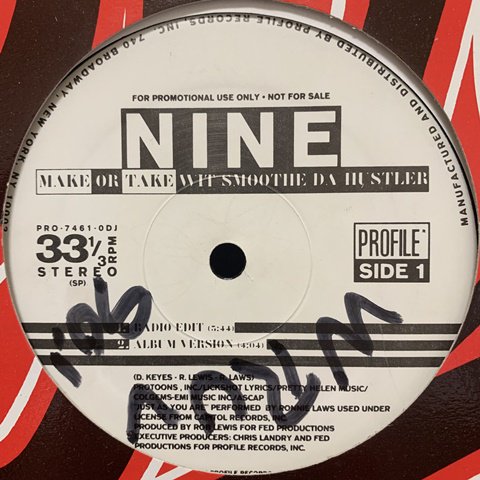 NINE／レコード／12inch - 洋楽