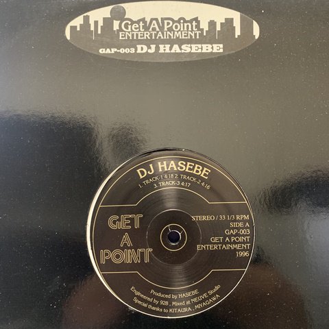 DJ Hasebe / Get A Point (12 Inch) - Vinyl Cycle Records