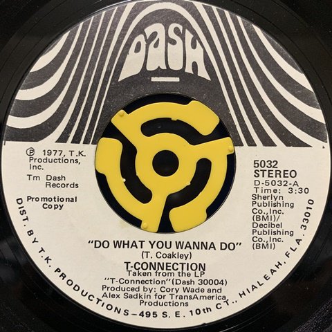 t-connection do what you wanna do レコード