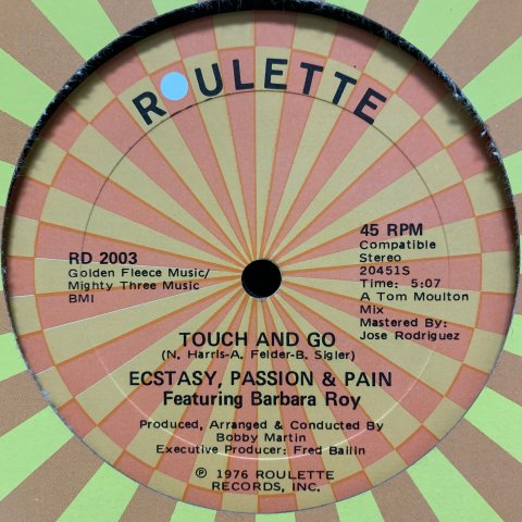 RouletteEcstasy, Passion \u0026 Pain - Touch And Go